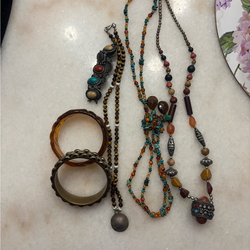 Bohemian Multicolor Jewelry Set
